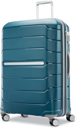 Miniatura 3 de Samsonite Freeform Hardside expandible con ruedas giratorias dobles Verde azulado oscuro