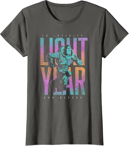 Miniatura 7 de Disney Pixar Lightyear Buzz Lightyear To Infinity And Beyond Camiseta, Negro