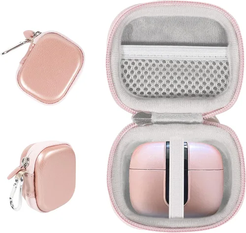 Alltravel True Wireless - Funda para auriculares compatibles con TAGRY X08, TOZO inalámbricos como T6, T12, TA, NC9, NC2 (oro rosa)