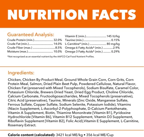 Miniatura 10 de Comida seca IAMS Proactive Health para gatos adultos con cuidado de bolas de pelo con pollo y salmón, bolsa de 3.5 lb