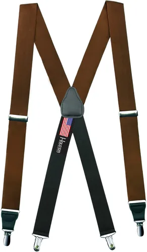 HOLD'EM Tirantes de seda 100% para hombre, vestido de clip y tirantes esmoquin fabricado en Estados Unidos