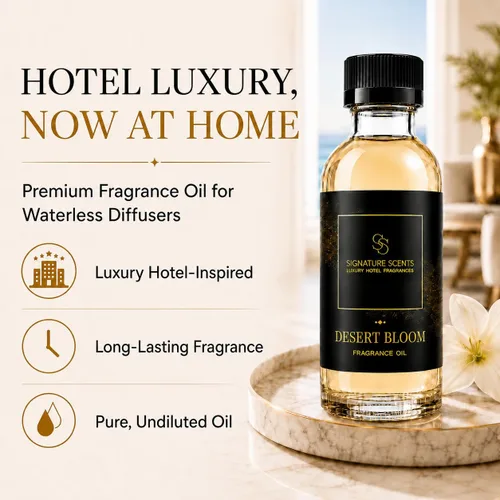 Miniatura 2 de Signature Scents: Aceites aromáticos inspirados en hoteles de lujo para difusores (4.05 onzas líquidas, flor del desierto)