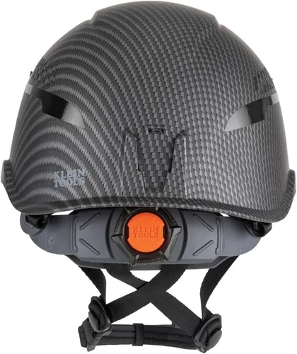 Miniatura 8 de Klein Tools Safety Helmet, Vented Class C Safety Hard Hat, Removable Chin Strap, Adjustable Vents