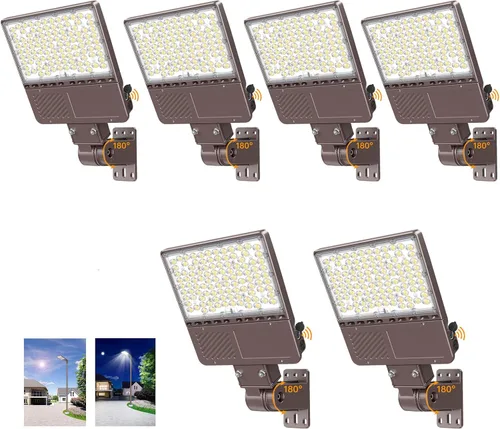 Miniatura 14 de Luz LED de estacionamiento de 150 W, 120 W, 90 W, ajustable, con certificación UL, 5700 K, 5000 K, 4500 K, sintonizable, 22500 lm luz comercial