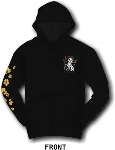 Miniatura 2 de Riot Society Sudadera con capucha estampada o bordada para hombre