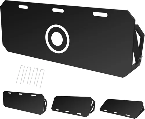 Miniatura 10 de Mejora de tablero de rebote de fútbol de 3 ángulos, pared de fútbol portátil para adultos y niños, equipo de entrenamiento de fútbol plegable