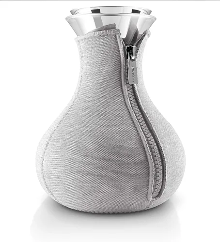 Miniatura 3 de Eva Solo Tetera 1.0l Vidrio de borosilicato sin goteo con cubierta aislante de neopreno Diseño, funcionalidad y calidad daneses Gris claro