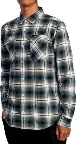 Miniatura 7 de RVCA Men's Standard Fit Long Sleeve Button Up Flannel Shirt