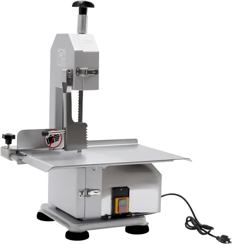 Cortadora de carne de 650 W Cortadora eléctrica de carne Cortador de huesos Cortador de costilla Máquina cortadora de carne de res Máquina cortadora