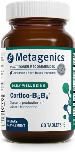 Metagenics Cortico-B5B6 - Apoya la producción de hormonas suprarrenales - 60 porciones