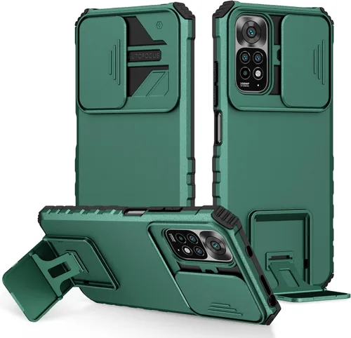 Miniatura 39 de Funda compatible con Xiaomi Redmi Note 12 Pro 4G Dimensional Soporte Ventana Deslizante Teléfono Móvil Funda Protectora a Prueba de Golpes Funda