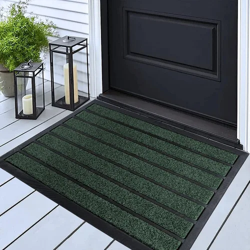 Miniatura 24 de ubdyo Alfombra Extra Duradera para Puerta - Alfombras de Bienvenida para Exterior Antideslizante - Alfombra Antideslizante para Entrada Marrón