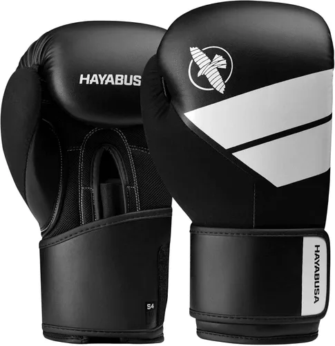 Miniatura 10 de Hayabusa Guantes de boxeo de piel sintética S4 para hombres, mujeres y niños, 10 onzas, 12 onzas, 14 onzas, 16 onzas, entrenamiento, sparring