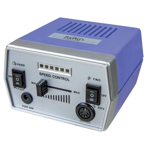 Miniatura 4 de ForPro Professional Collection BRAVO - Kit de taladro de uñas profesional, morado, taladro eléctrico portátil para uñas artificiales y naturales