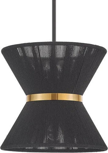 Miniatura 10 de Lámpara colgante bohemia tejida a mano, mini candelabro costero, moderno, ajustable, de transición, minimalista, accesorios de iluminación colgantes