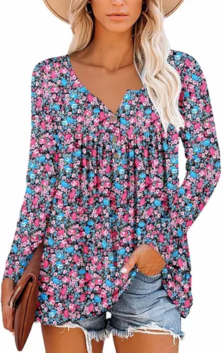 Miniatura 2 de ROSELINLIN - Camisas de manga corta para mujer, ajuste holgado, tops de verano para leggings