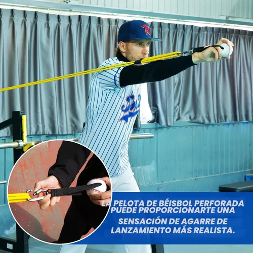 Miniatura 7 de SunNordik Bandas de resistencia para lanzadores, equipo de entrenamiento de béisbol y softbol para mejorar la fuerza del brazo y el entrenamiento