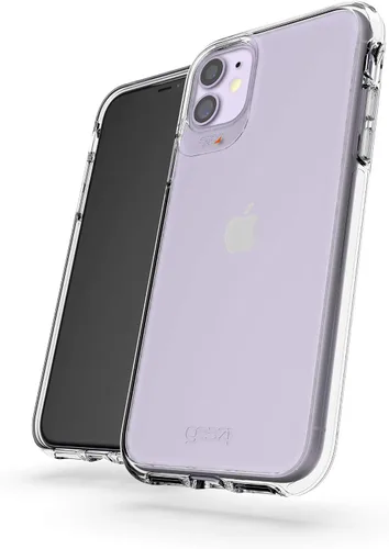 Miniatura 5 de ZAGG Gear4 Crystal Palace - Funda compatible con iPhone 11, protección avanzada contra impactos con tecnología D3O integrada, antiamarilleo, funda
