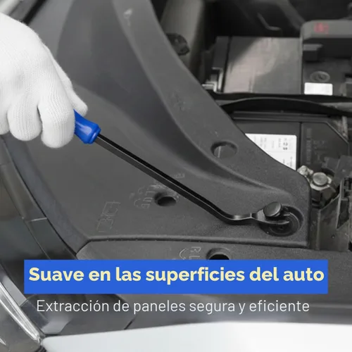 Miniatura 5 de Juego de herramientas de extracción de moldura automática – 12 piezas (kit de palancas de plástico sin arañazos) – Herramientas de automóvil
