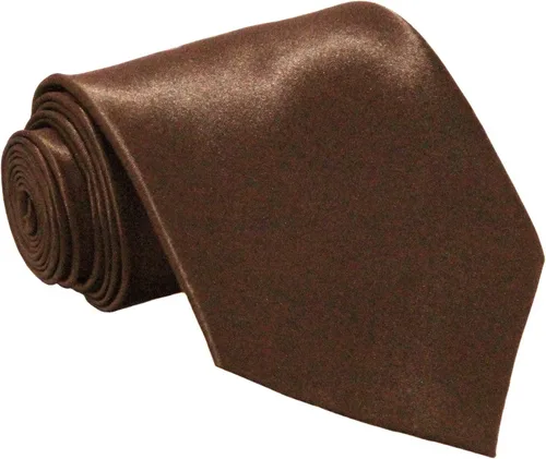 Soophen corbata para hombre 3.75 pulgadas de color sólido
