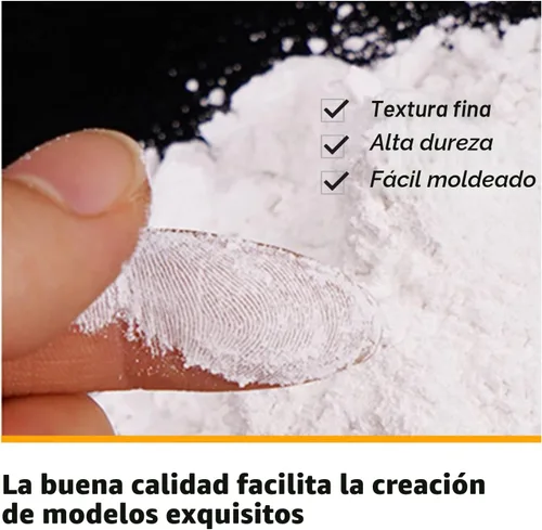 Miniatura 6 de Falling in Art 1 lb (0,45 kg) Yeso de París en Polvo - Kit de Polvo para Moldes de Mano, Cemento de Yeso, Polvo de Yeso para Cerámica y Cerámica