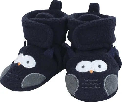 Miniatura 4 de Hudson Baby Baby-Girl's Animal Fleece Booties 2-Pack Socks