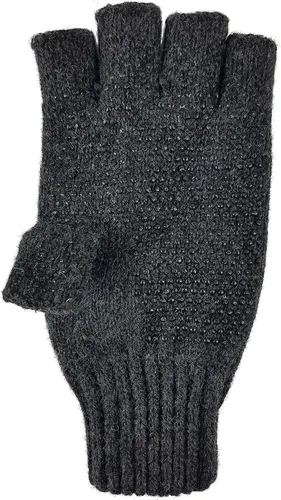 Miniatura 11 de BRUCERIVER Guantes de lana de punto con forro Thinsulate para hombre