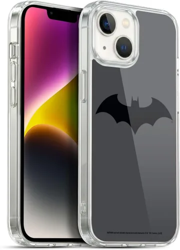 Miniatura 242 de Head Case Designs Funda de gel con licencia oficial de Batman DC Comics Bat Signal Logos [protección de grado militar] compatible con Apple iPhone 7