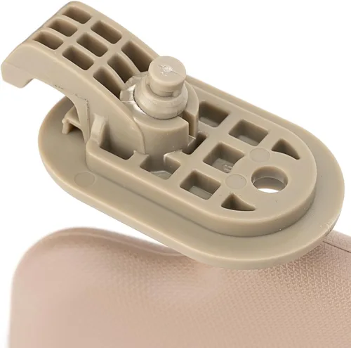 Miniatura 5 de Visera solar para el lado izquierdo del conductor compatible con Hyundai Elantra AD 2017 2018 2019, reemplaza # 85210-F0100TTX (beige)