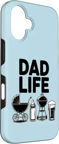 Miniatura 3 de Dad Life Beer Stroller Bottle Grill Adorable Father Case for iPhone 16