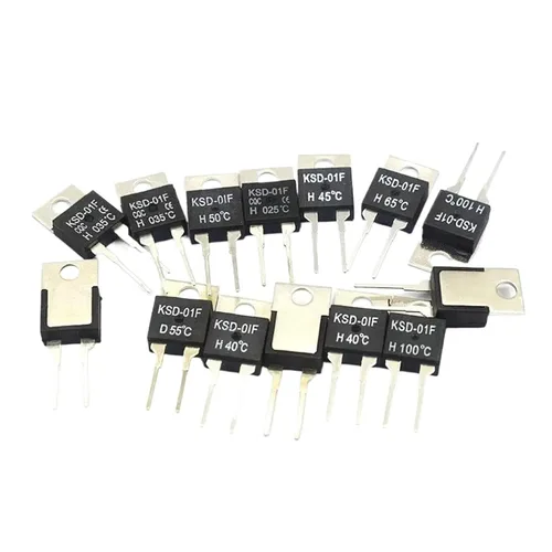 40 50 60 70 80 90 100 Degrees Celsius NC Normally Closed NO Normally Open 1.5A Thermistor Switch Temperature Sensor Temperature Controller KSD-01F
