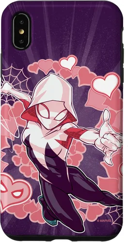 Miniatura 11 de Marvel Spider-Man Into The Spider-Verse Gwen Stacy Hearts - Carcasa para iPhone 17