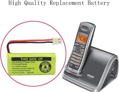 Miniatura 6 de BT-183342 BT-283342 BT-166342 BT-266342 BT-162342 BT-262342 Batería compatible con VTech CS6114 CS6419 CS6719 AT&T EL52300 CL80111 Teléfono