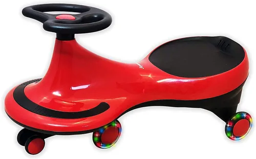 Miniatura 9 de Coche Cebra, Ruedas LED Intermitentes, Vehículo de Montar con Movimiento de Giro, Giro y Balanceo para Niños y Niñas, Sin Baterías, Engranajes