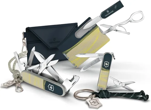 Miniatura 5 de Victorinox Live to Explore Classic SD Swiss Army - Cuchillo de bolsillo de 7 funciones de fabricación suiza, estilo Nueva York