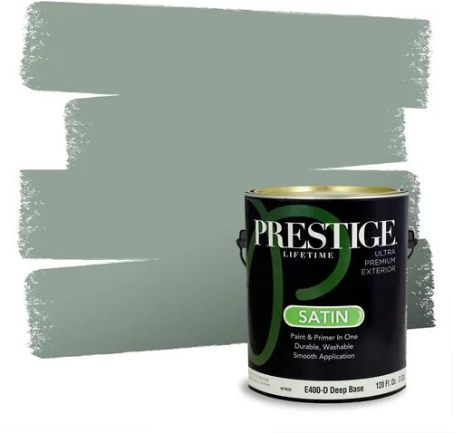 Miniatura 453 de Prestige Paints - pintura de exterior y pintura de imprimación en una, E100-T-6006-10AVP