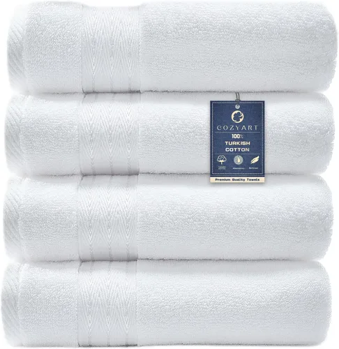 Miniatura 12 de COZYART - Juego de 3 toallas de baño de algodón, color naranja quemado, grandes y gruesas, 19.17 oz/yd², incluye 1 toalla de baño, 1 toalla de mano