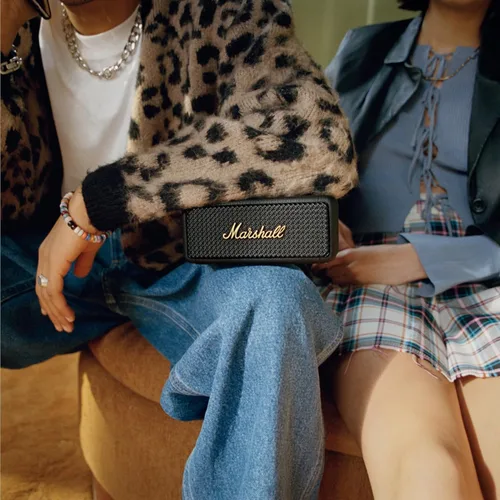 Miniatura 4 de Marshall Emberton II - Altavoz Bluetooth portátil, color negro y latón