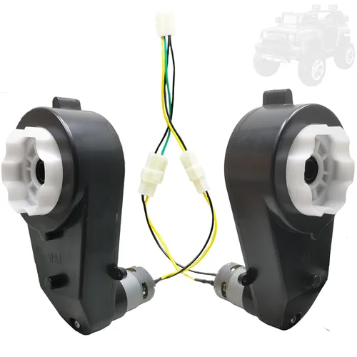 2 piezas RS550 12000RPM caja de cambios con motor de 12 V CC para montar ruedas alimentadas por automóvil, promoción de motor, motor de