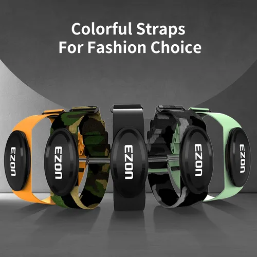Miniatura 8 de C009Pro Heart Rate Monitor Chest Strap with BLE 5.1& ANT+,HR Monitor Chest Sensor,Up to 400H Battery Life,Sitable for Running Cycling Gym,Compatible