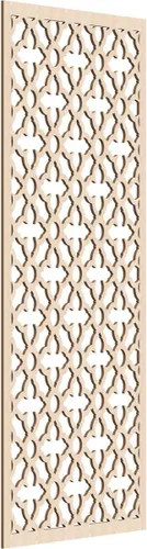 Miniatura 130 de Madison Paneles de pared decorativos de madera con calado, 9 3/8 pulgadas de ancho x 24 3/8 pulgadas de alto x 3/8 de alto, roble rojo rojo (Red Oak)