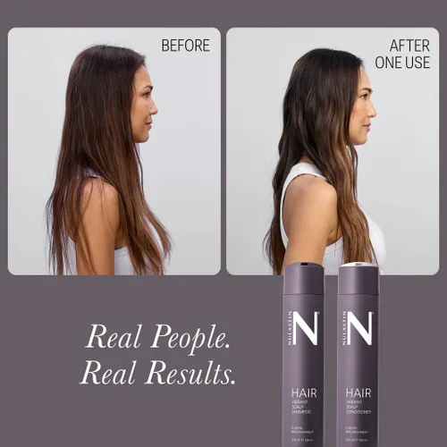 Miniatura 7 de NULASTIN Acondicionador vibrante para el cabello para el cuero cabelludo, acondicionador voluminizador para cabello fino, apoya la apariencia