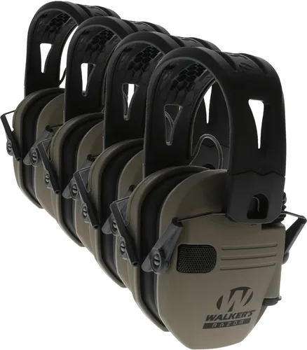 Miniatura 15 de Walker's Serie TACTI Grip Diadema FDE con FDE