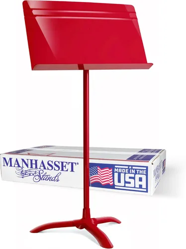 Miniatura 11 de Manhasset Soporte de música para partituras - Modelo 48 Symphony - Soporte Manhasset duradero y duradero - Altura ajustable - 26" a 48" - Fabricado