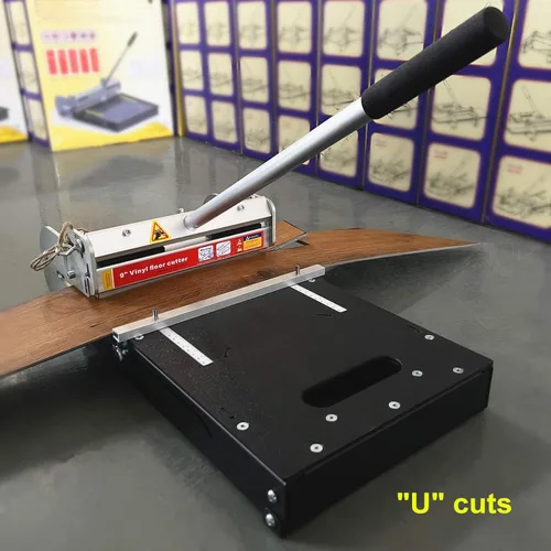 Miniatura 6 de Cortador de tablones de vinilo LVP-230 Pro LVP/LVT/VCT/PVC/WPC/núcleo rígido de 8.9 "- 227 mm; ¡Mejor compra! ¡Se agotará pronto!