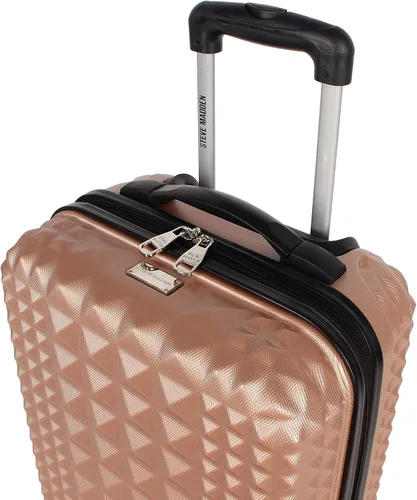 Miniatura 6 de Steve Madden Juego de maletas giratorias de 3 piezas Rose gold talla única D6005