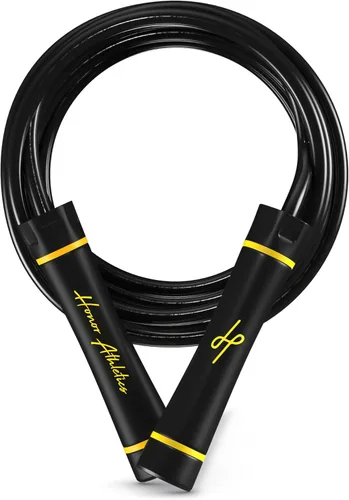 Cuerda de saltar con peso estilo Muay Thai/hecha para entrenamiento de alta intensidad/Muay Thai y MMA - Cuerda de salto de PVC duradera - Cuerdas