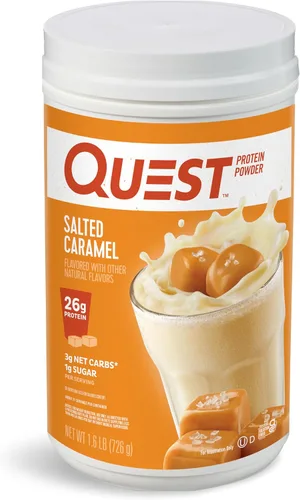 Miniatura 16 de Quest Nutrition - Proteína en polvo sabor a batido de chocolate, 22 g de proteína, 2 g de carbohidratos netos, 1 g de azúcar, baja en carbohidratos