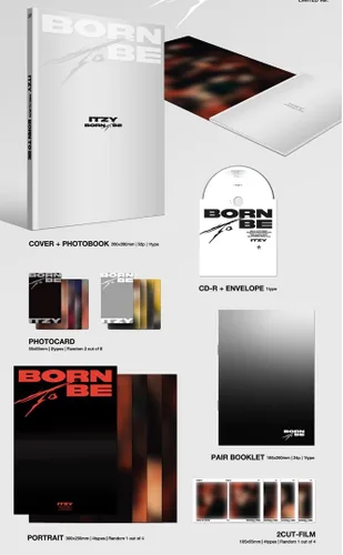 Miniatura 2 de ITZY Born To Be 1 Limited Ver + 3 Standard Ver Set (Enviar por DHL)