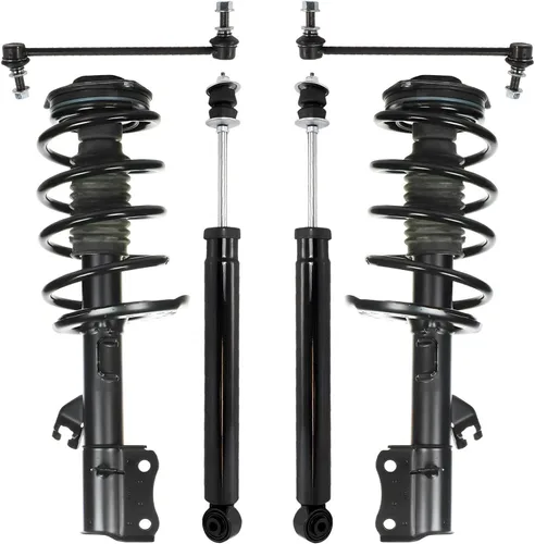 Miniatura 78 de Detroit Axle - Kit de puntales delanteros de 6 piezas para Ford Escape 2014-2019, 2 puntales y muelles helicoidales, 2 enlaces de barra